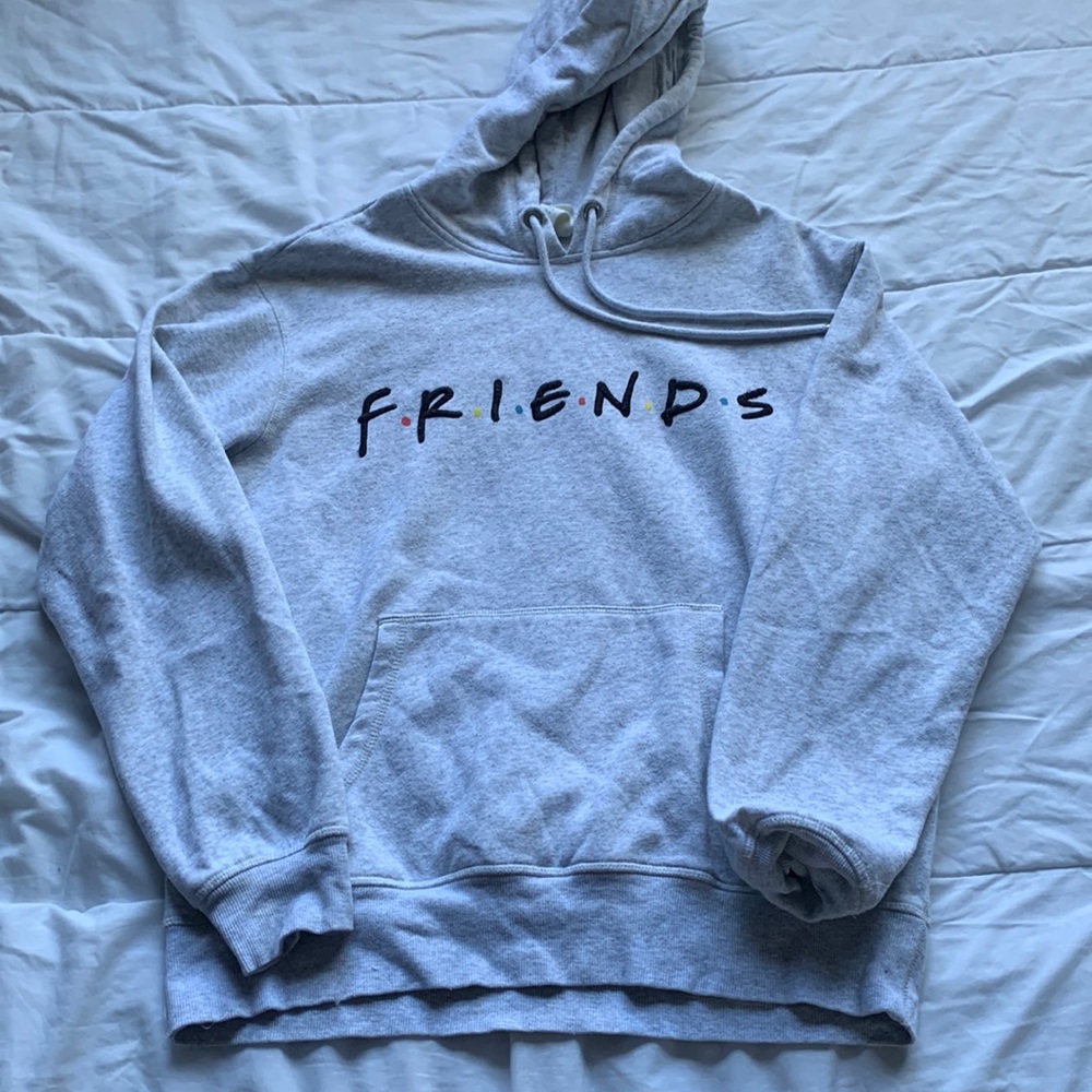 Grey Friends Hoodie
